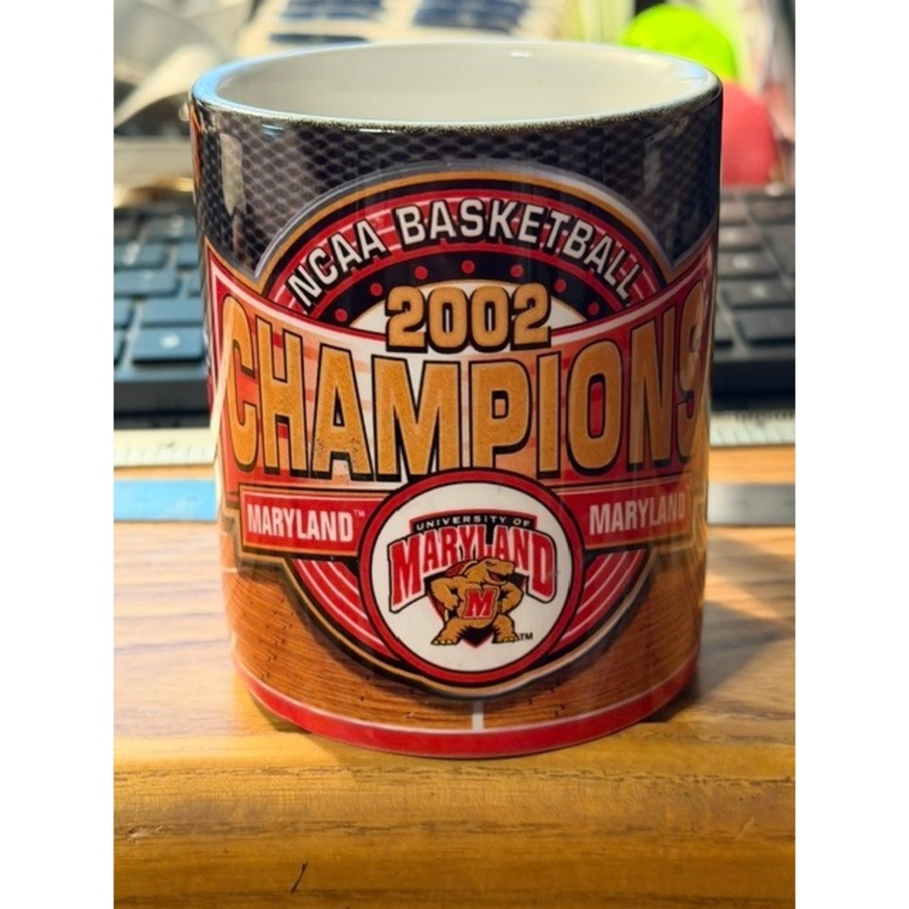 Maryland Terrapins 2002 NCAA Basketball Champions Mug University of Maryland Cup